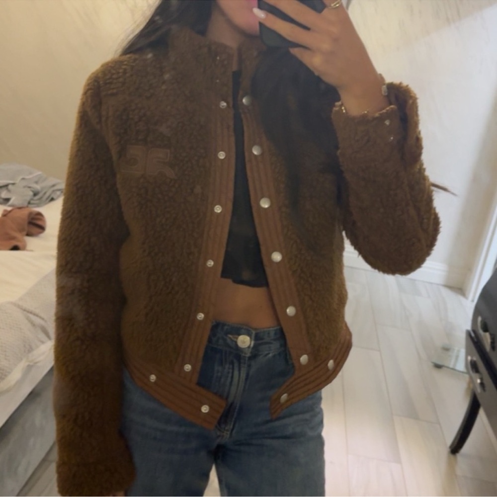 Brown Sherpa Jacket